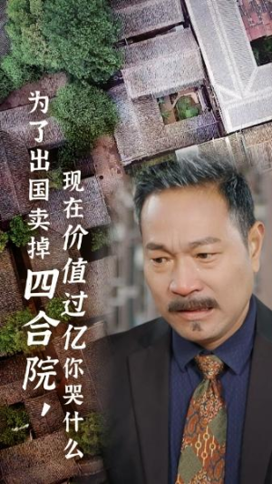 全剧终《为了出国卖掉四合院现在价值过亿你哭什么》合集完整版1-134大结局（全剧后续/完整版）